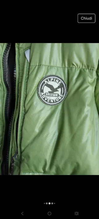 Gilet Salewa reversibile 10 anni