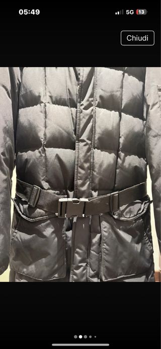 Woolrich piumino parka nero