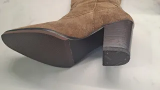 Botas altas de ante