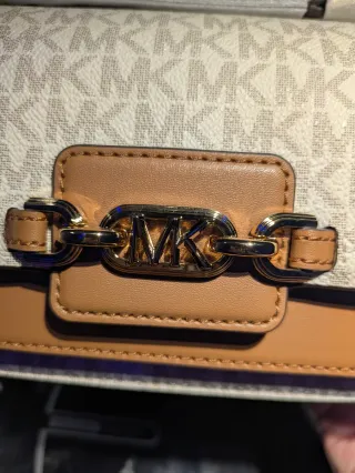 Bolso Michael Kors Beige/Blanco Nuevo