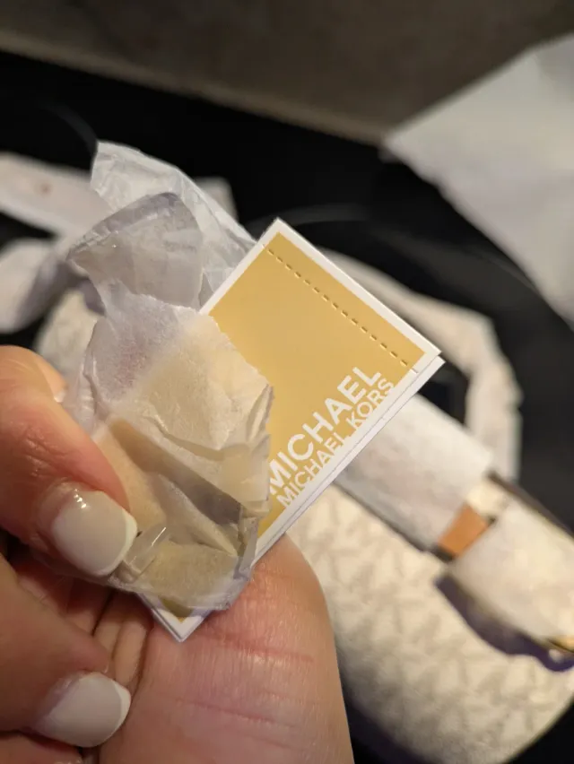 Bolso Michael Kors Beige/Blanco Nuevo