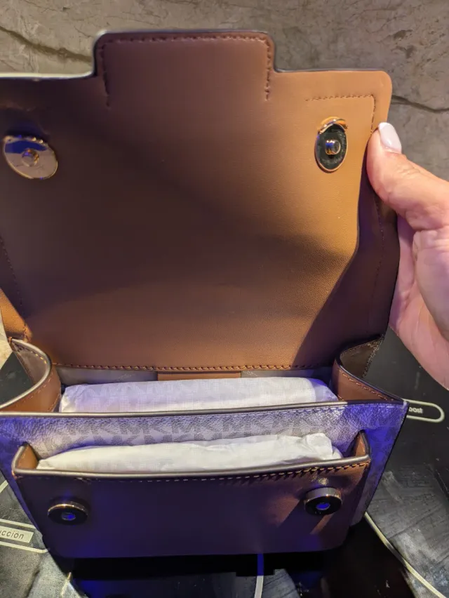 Bolso Michael Kors Beige/Blanco Nuevo