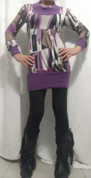 Set 3 Mini abiti fantasia