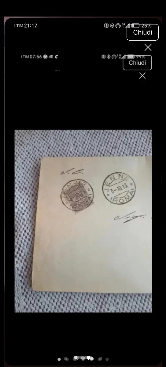 Busta postale Regno d'Italia 1913