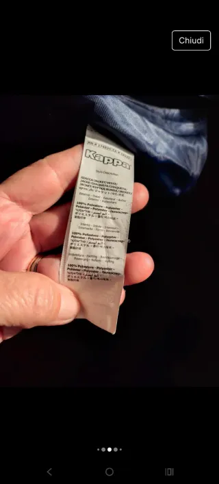 Piumino Kappa 2 in 1 con gilet 14 anni