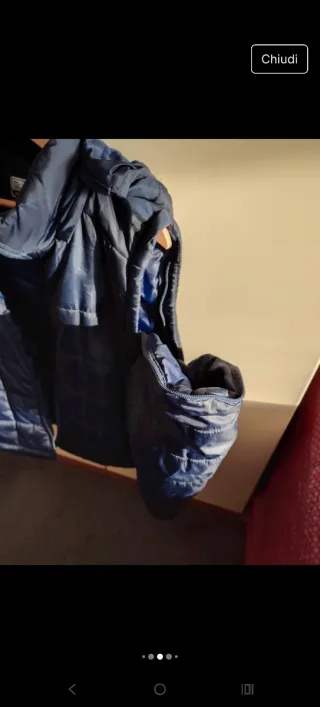 Piumino Kappa 2 in 1 con gilet 14 anni