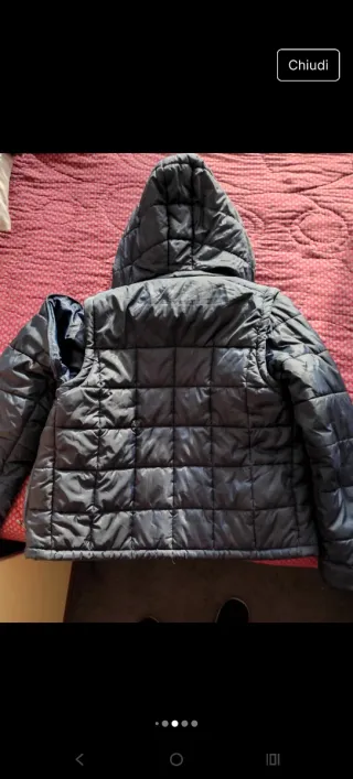 Piumino Kappa 2 in 1 con gilet 14 anni
