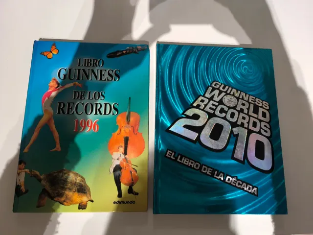 Libros Guiness de los Records 1996 y 2010