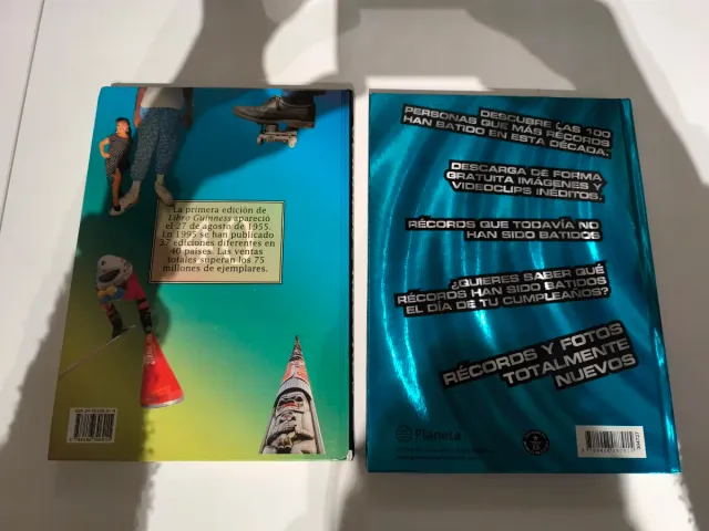 Libros Guiness de los Records 1996 y 2010