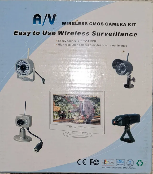 Sistema Vigilancia Wireless 811T