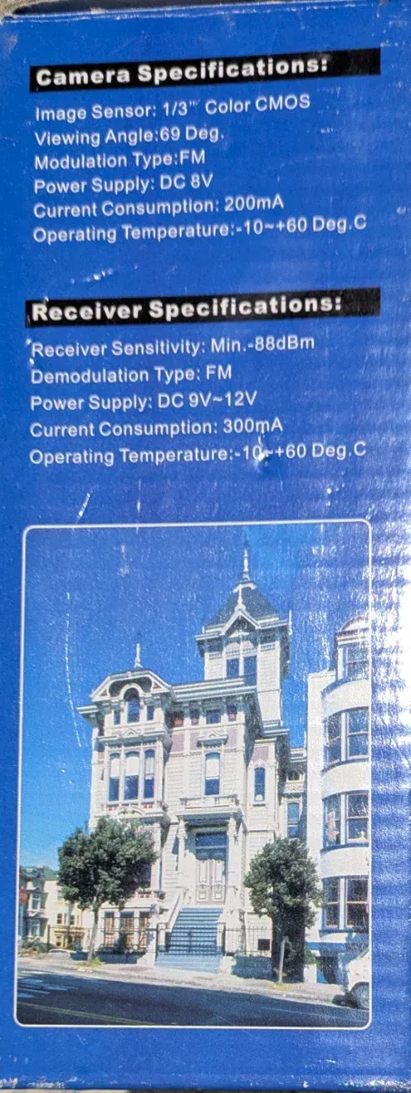 Sistema Vigilancia Wireless 811T