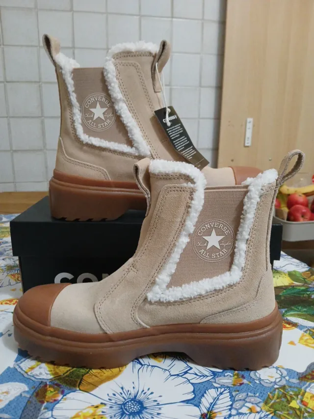 Converse in pelle Pelle