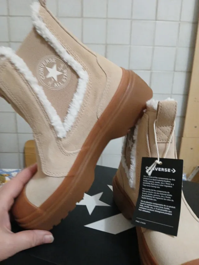 Converse in pelle Pelle