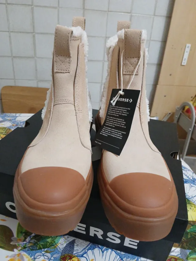 Converse in pelle Pelle