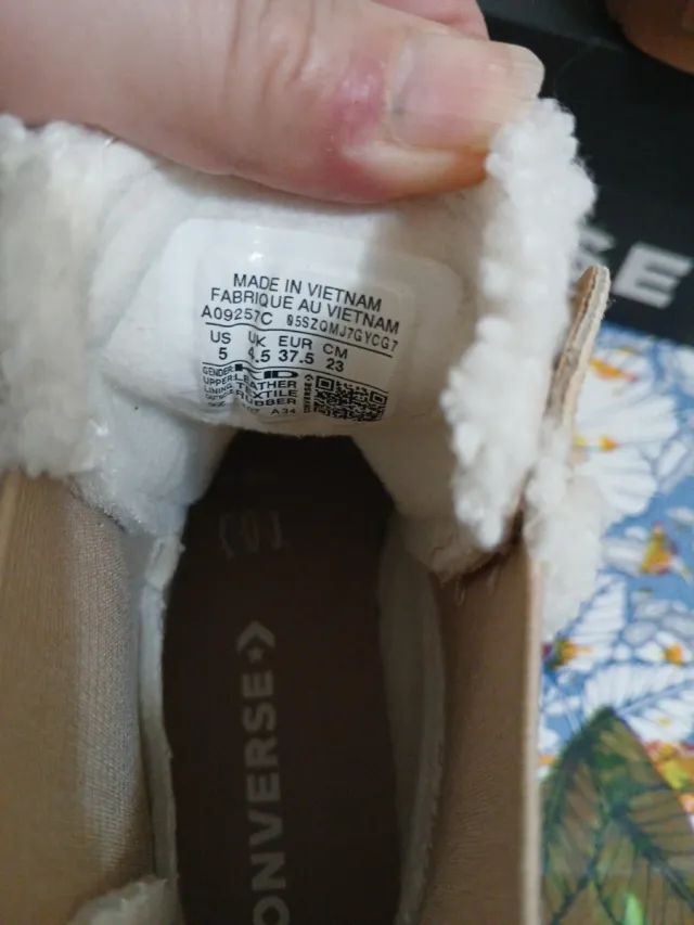 Converse in pelle Pelle