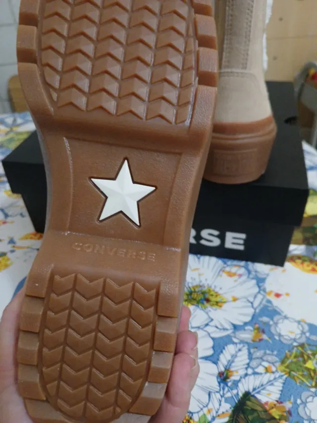 Converse in pelle Pelle