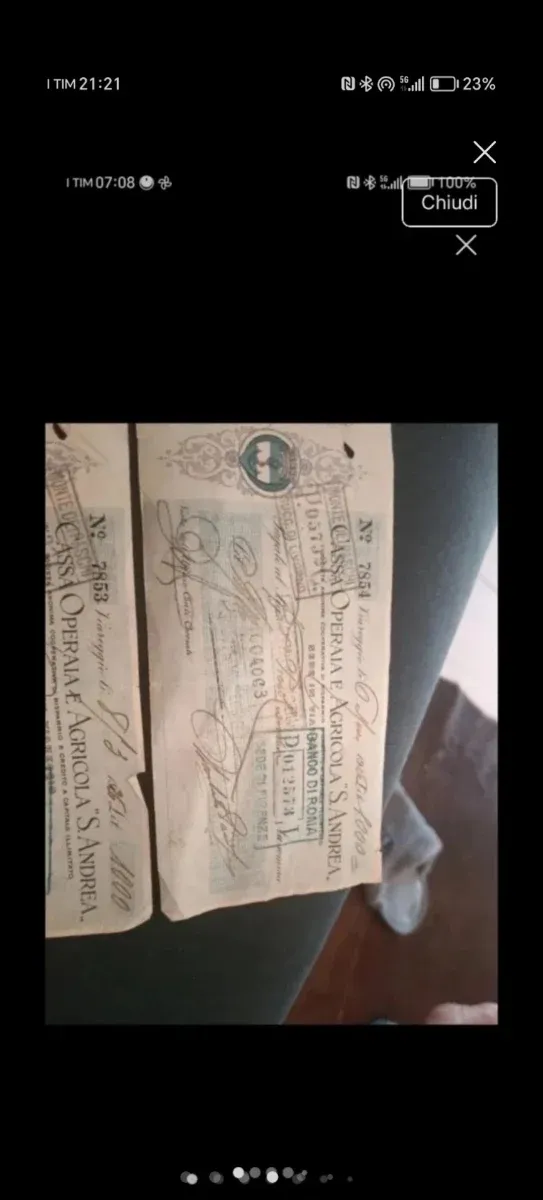 2 Cambiali Regno d'Italia 1926