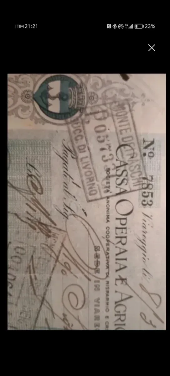 2 Cambiali Regno d'Italia 1926