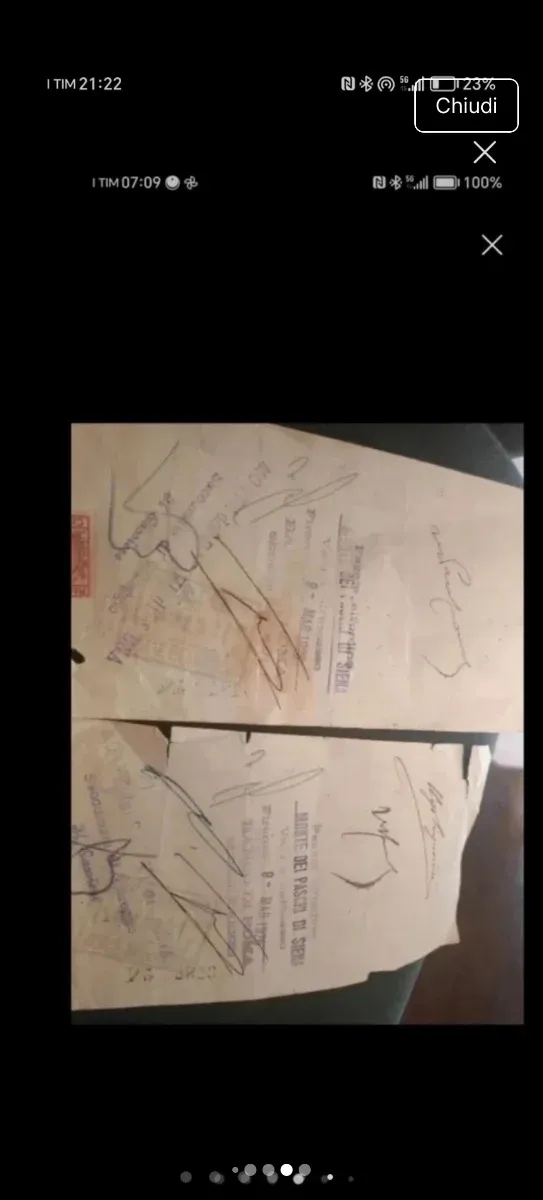 2 Cambiali Regno d'Italia 1926