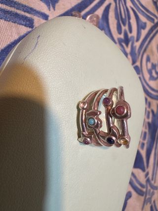 Anillos Tous Multicolor Plata