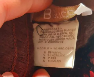 Top palabra de honor lentejuelas