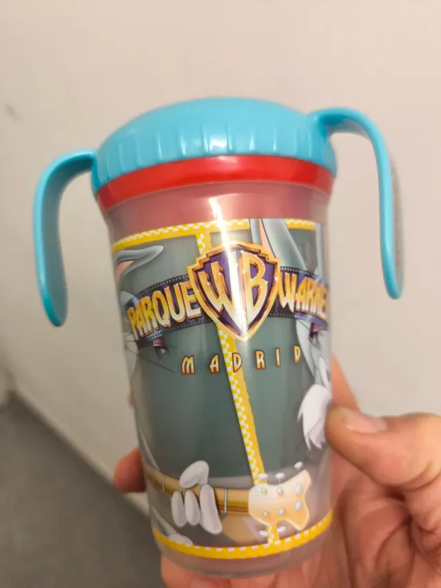 Vaso Looney Tunes Warner Bros Azul