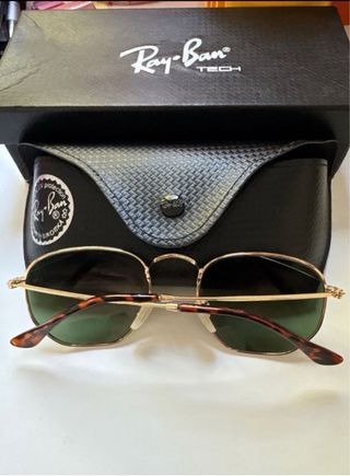 Gafas Ray-Ban Hexagonal 3548 Oro/Verde