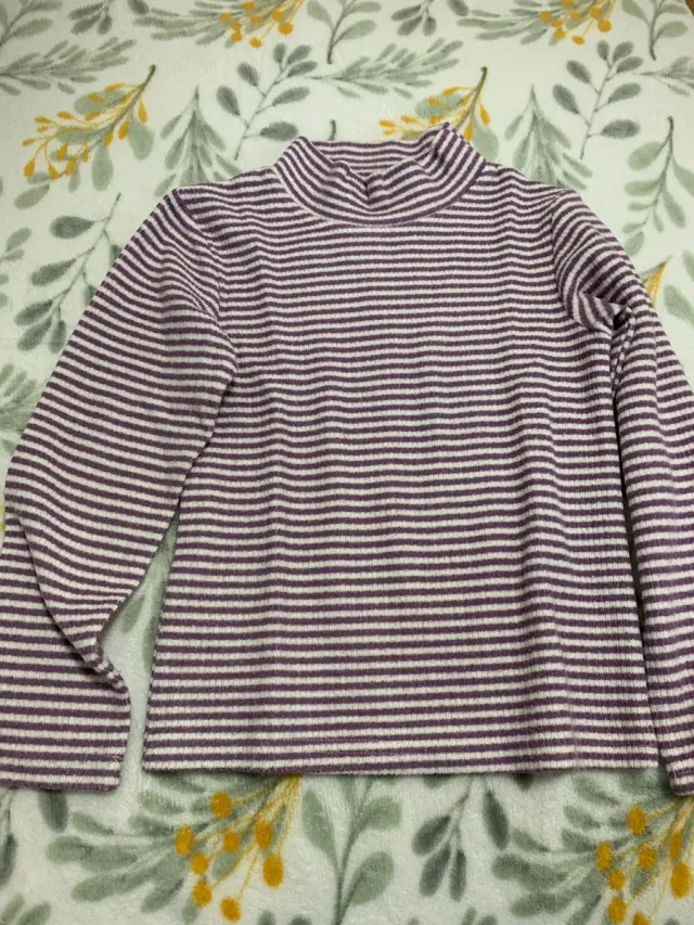 Maglietta a righe per bambina inverno 6-7 anni Tex