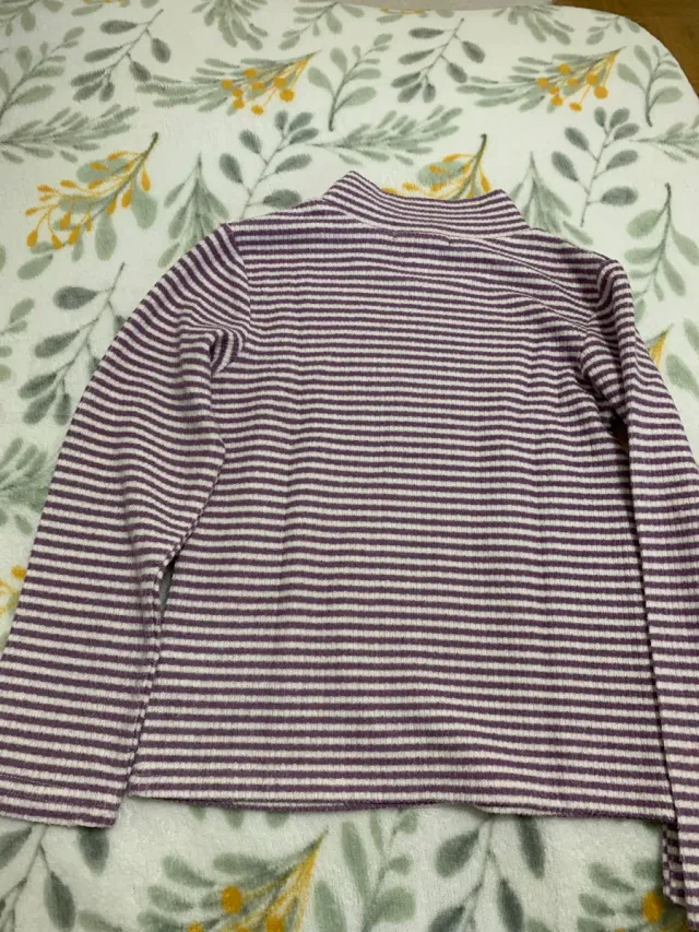 Maglietta a righe per bambina inverno 6-7 anni Tex