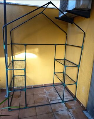 Invernadero grande soporte plantas nuevo!!