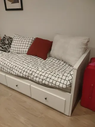 Cama nido Ikea con 2 colchones