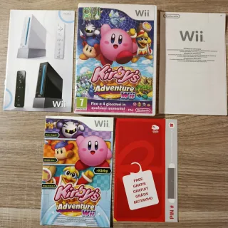 🇮🇹 Kirby's Adventure Wii Completo e Testato