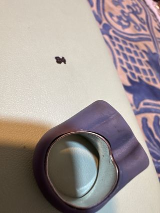 Anillo Tous Caucho Azul