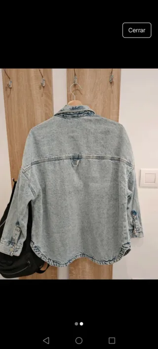 Chaqueta tejana oversize M/38