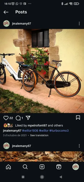 Bicicleta Willor Antwerpen 1936