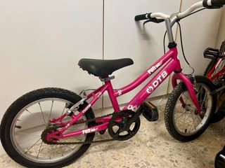Bicicleta infantil DTB Fun 16 rosa