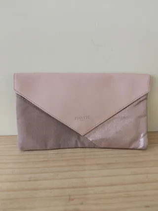 Bolso de fiesta PAYOT dorado y rosa