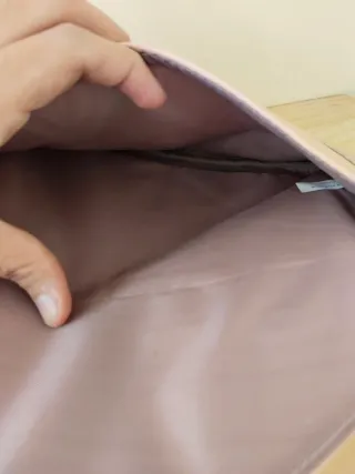 Bolso de fiesta PAYOT dorado y rosa