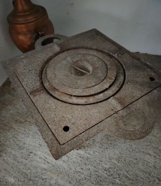 Scaldino in ghisa '900