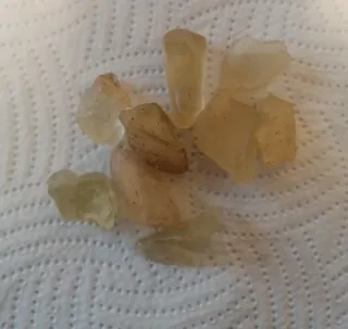 Vetri libici del deserto 9 pezzi