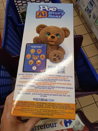 Poe the Story Bear - Peluche Interattivo AI