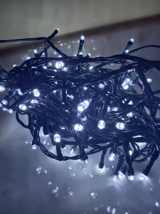 Luci Natalizie LED Bianche