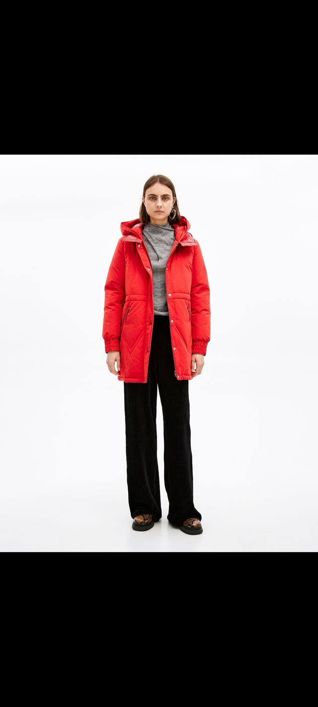 Plumífero Bimba y Lola rojo oportunidad último día