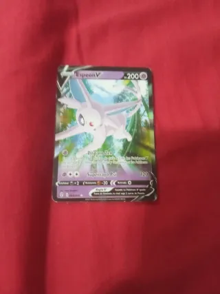 Carta Pokémon Espeon V Español
