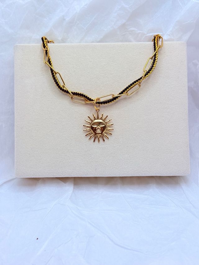 Collar Sol Acero Inoxidable 316L Resistente Agua