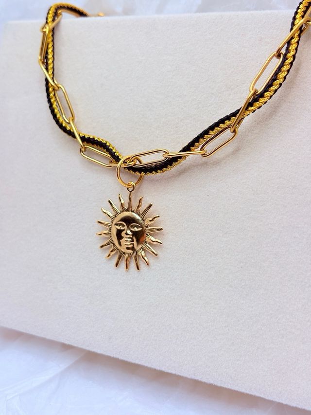 Collar Sol Acero Inoxidable 316L Resistente Agua