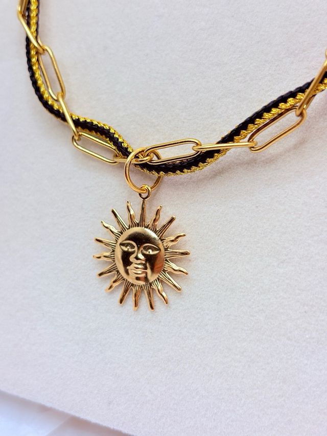 Collar Sol Acero Inoxidable 316L Resistente Agua