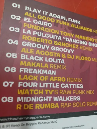 CD The Cherry Boppers Remix It Again