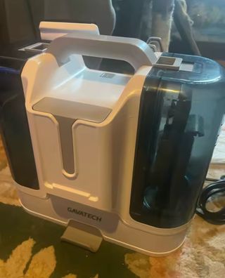 Limpiador tapicerías alfombras agua vapor