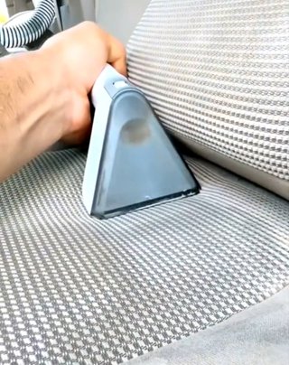 Limpiador tapicerías alfombras agua vapor